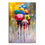 Bright Colorful Umbrellas Canvas Wall Art