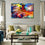 Bright Ethereal Abstract Canvas Wall Art Living Room