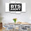 BTS Army 4 Panels Canvas Wall Art Dining Room