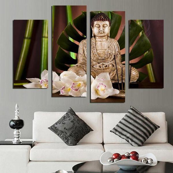 Buddha Framed Wall Art Canvases