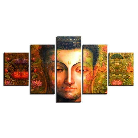 Buddha Wall Art Metal Canvases