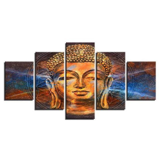 Buddhist Temple Wall Art Canvases