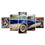 Blue & White Buick 58 Canvas Wall Art