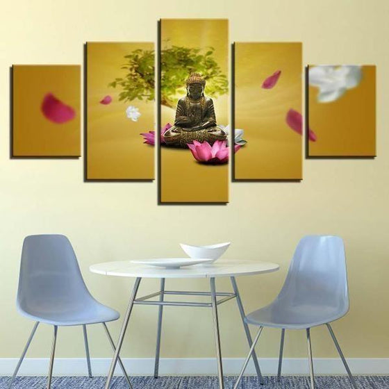 Buy Buddhism Wall Art Canvas