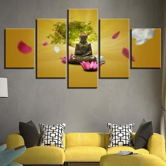 Buy Buddhism Wall Art Canvases
