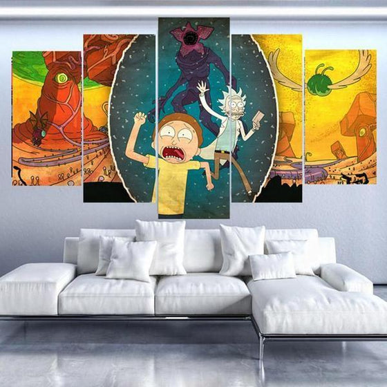 Buy Rick And Morty Wall Art Canvas