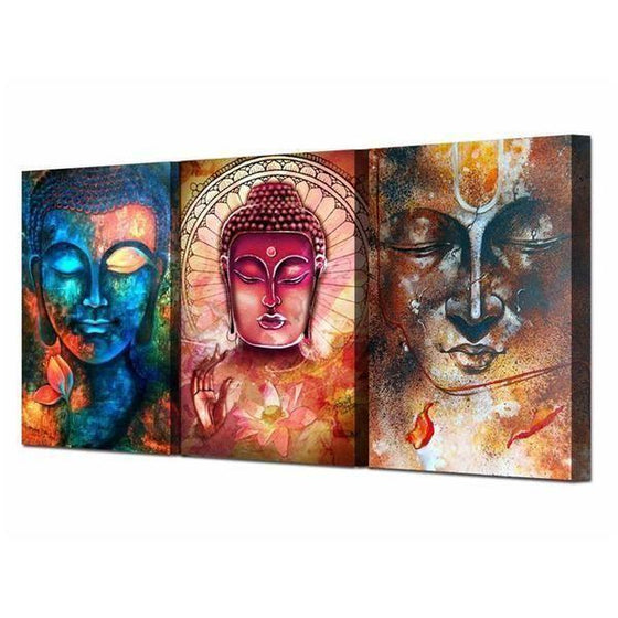 Canvas Wall Art Buddha Print