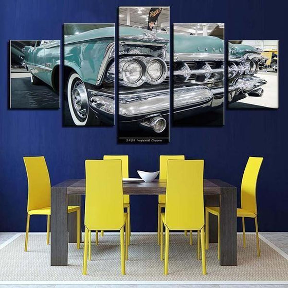 1959 Imperial Crown Canvas Wall Art Dining Room