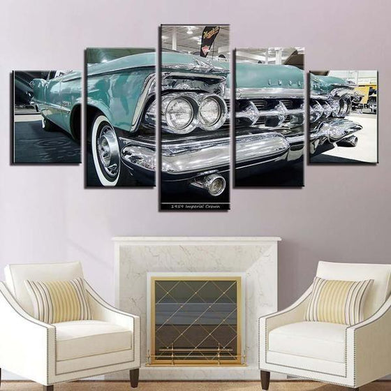 1959 Imperial Crown Canvas Wall Art Decor