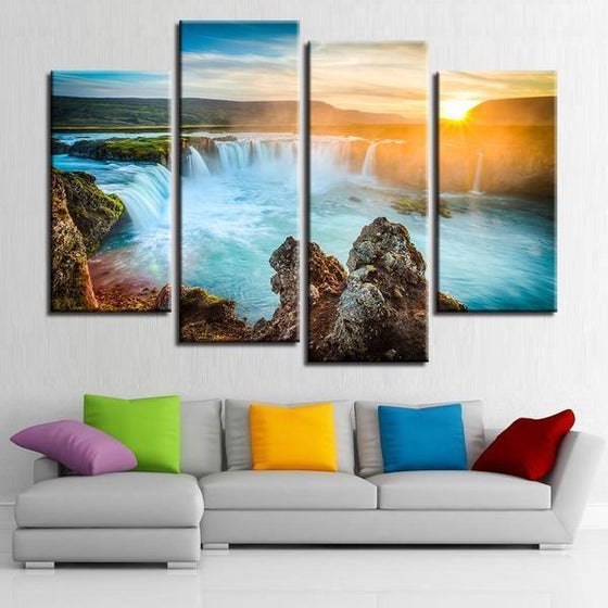 Canvas Wall Art Waterfall Canvases