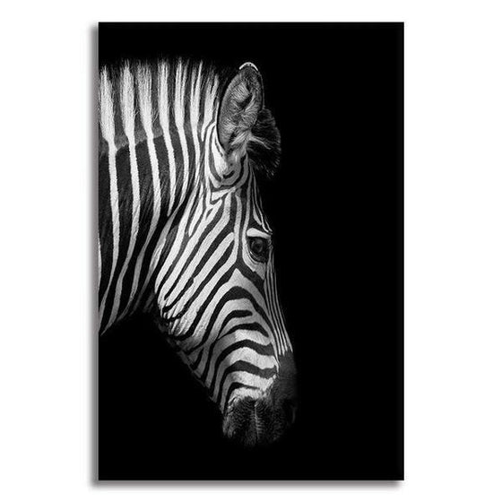 Captivating Zebra Canvas Wall Art