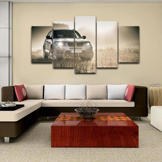 BMW X5 Canvas Wall Art Living Room