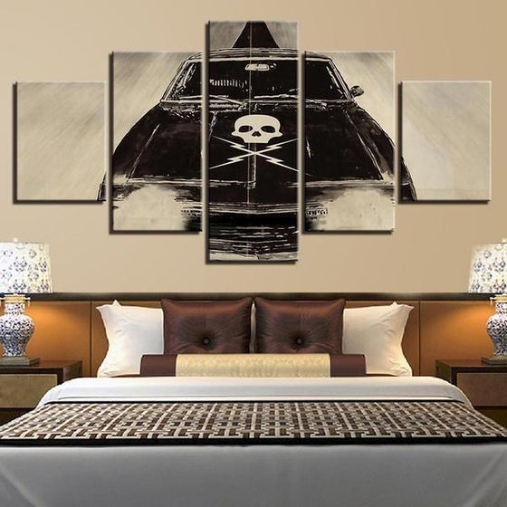 Death Proof Chevy Nova Canvas Wall Art Bedroom