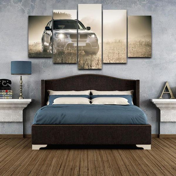 BMW X5 Canvas Wall Art Bedroom
