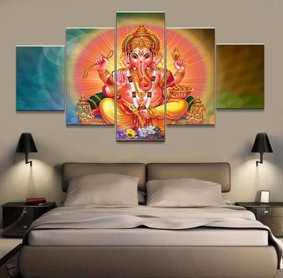 Carved Wood Wall Art India Canvases