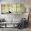 Cat And Mouse By Banksy 3 Panels Canvas Wall Art Living Room