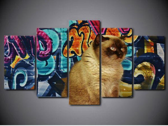 Cats Wall Art Canvas
