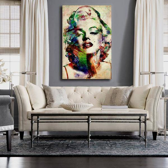 Charming Marilyn Monroe Wall Art Living Room
