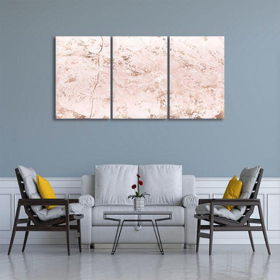 Cherry Blossoms 3 Panels Abstract Canvas Wall Art Living Room