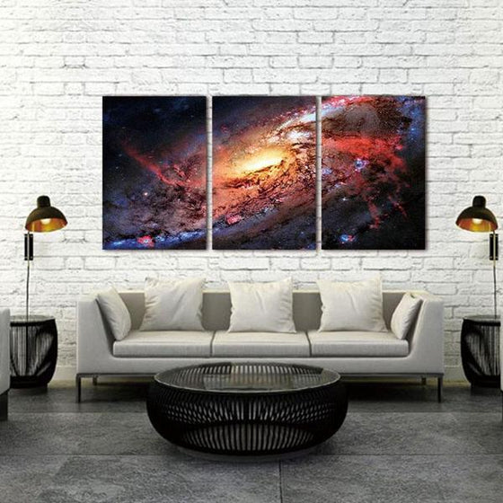 Children's Outer Space Wall Art Canvases