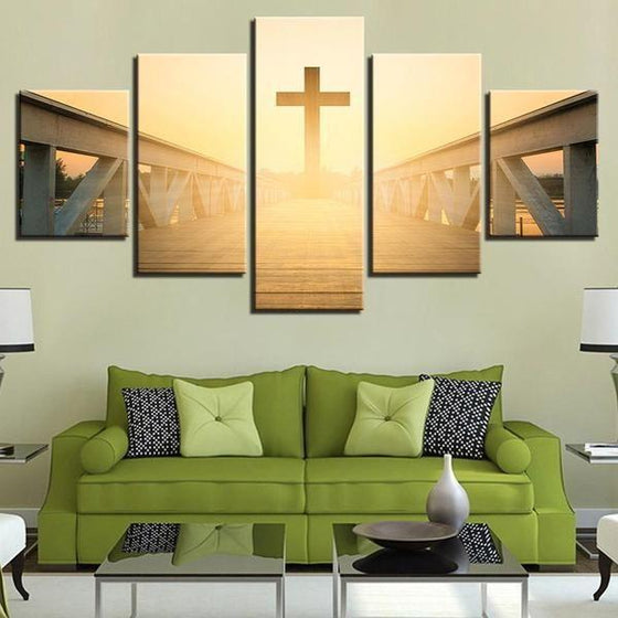 Christian Family Rules Wall Art Canvases