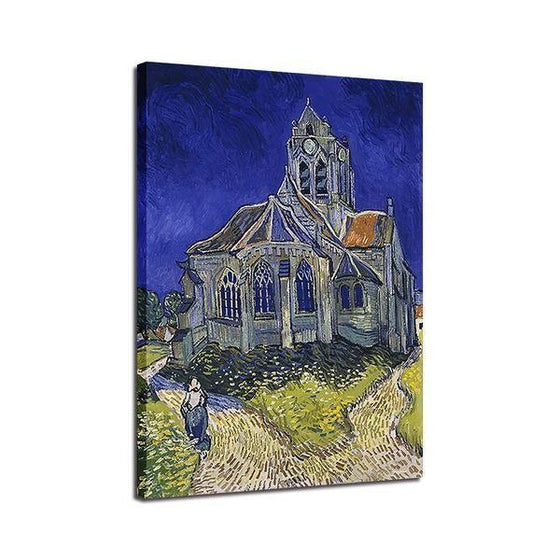 Church At Auvers Van Gogh Wall Art Ideas