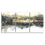City Lights View Abstract 3 Panels Canvas Wall Art