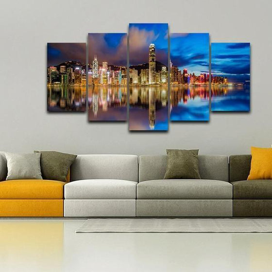 City Themed Wall Art Canvases