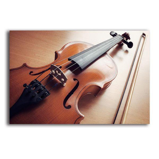 Classical Violin 1 Panel Canvas Wall Art