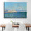 Antibes Afternoon By Claude Monet Canvas Wall Art Dining Room