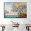 Antibes Morning By Claude Monet Canvas Wall Art Dining Room