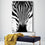 Closeup Zebra Canvas Wall Art Ideas