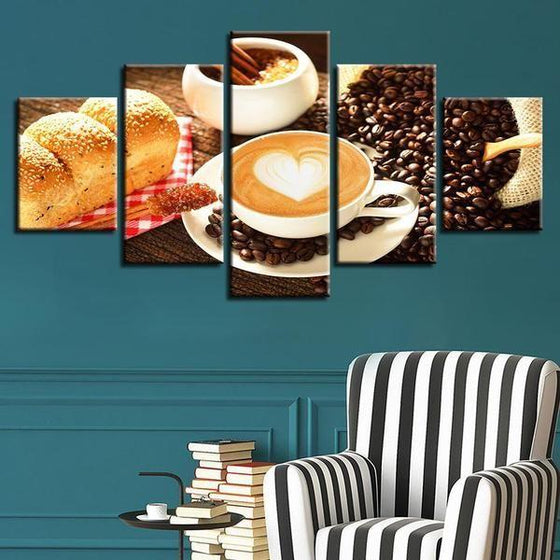 Coffee Inspired Wall Art Canvas