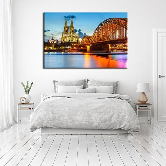 Cologne Cathedral Canvas Wall Art Bedroom