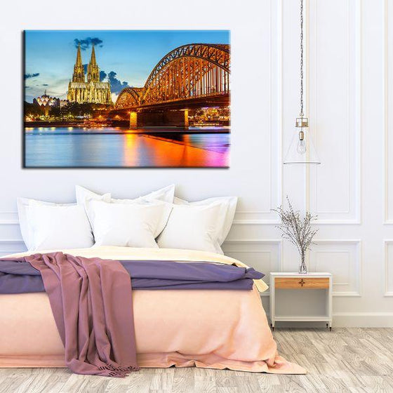 Cologne Cathedral Canvas Wall Art Decor