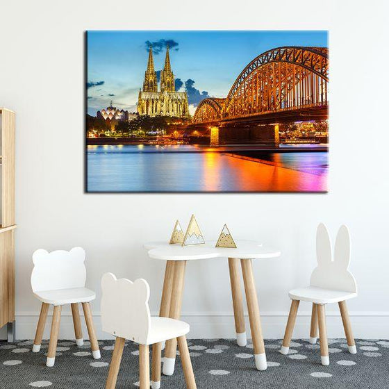 Cologne Cathedral Canvas Wall Art Print