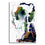 Colorful Abstract Woman Form Wall Art
