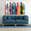 Colorful Bottles & Glasses 3-Panel Canvas Wall Art Decor