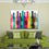 Colorful Bottles & Glasses Canvas Wall Art Decor