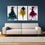 Colorful Dancers Wall Art Canvas