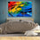 Colorful Feathers 3 Panels Canvas Wall Art Bedroom