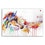 Colorful Horse Figure Canvas Wall Art Ideas