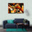 Colorful Human Abstract Canvas Wall Art Ideas