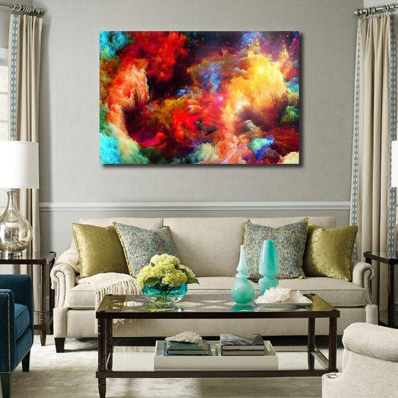 Colorful Modern Abstract Canvas Wall Art Decors