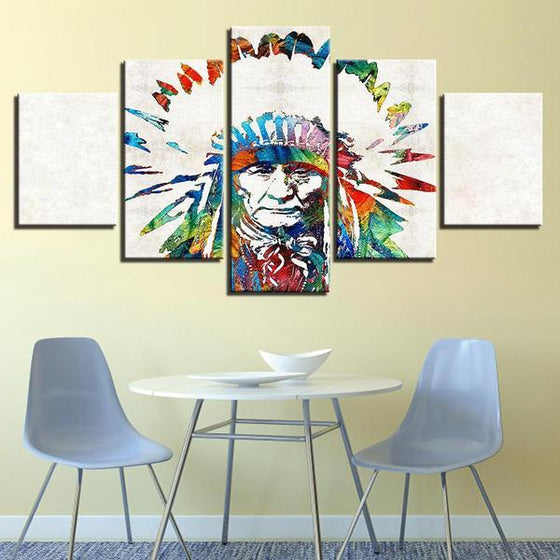 Colorful Native American Wall Art