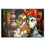 Colorful Radha & Krishna Canvas Wall Art