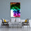 Colorful Water Abstract Canvas Wall Art Living Room