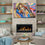 Colorful Woman Archer Wall Art Living Room