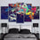 Contemporary Abstract Wall Art Bedroom