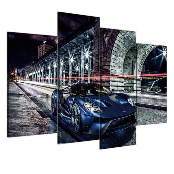 2017 Ford GT Canvas Wall Art Prints